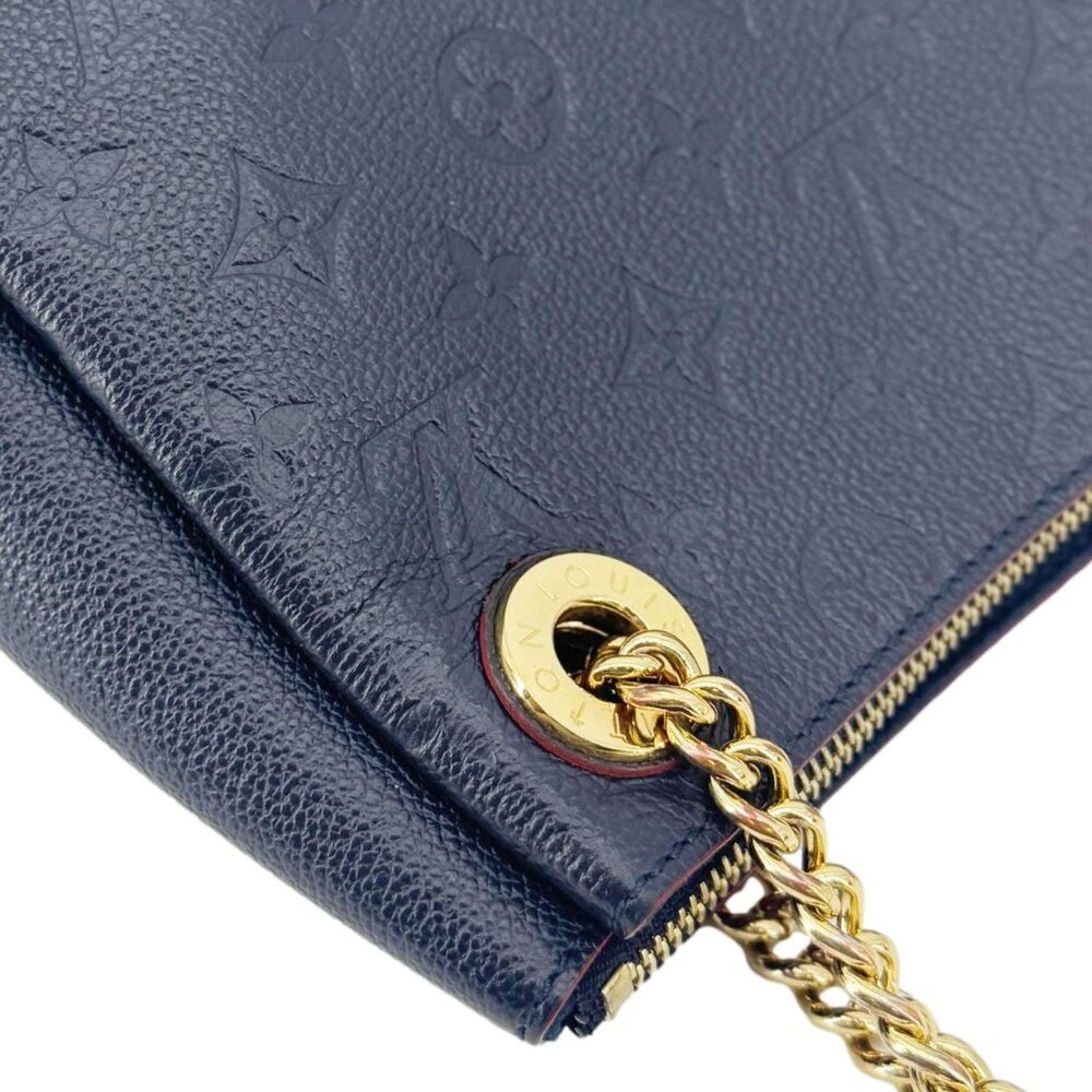 Louis Vuitton  Surene BB Empreinte Leather Shoulder Bag Navy Blue - Picture 7 of 16